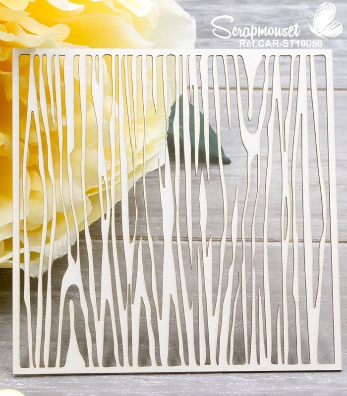 Chipboard Fond texture bois SCRAPMOUSET