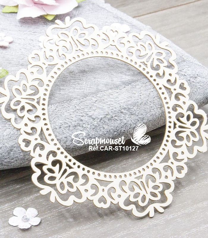 Chipboard Cadre Victoria 1 SCRAPMOUSET