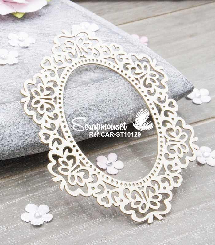 Chipboard Cadre Victoria 2 SCRAPMOUSET