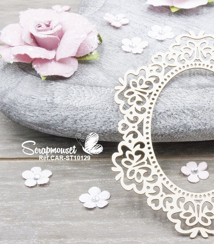 Chipboard Cadre Victoria 2 SCRAPMOUSET