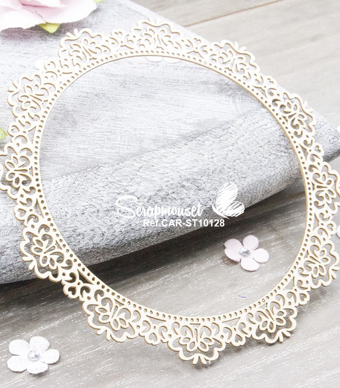 Chipboard Cadre Victoria 3 SCRAPMOUSET