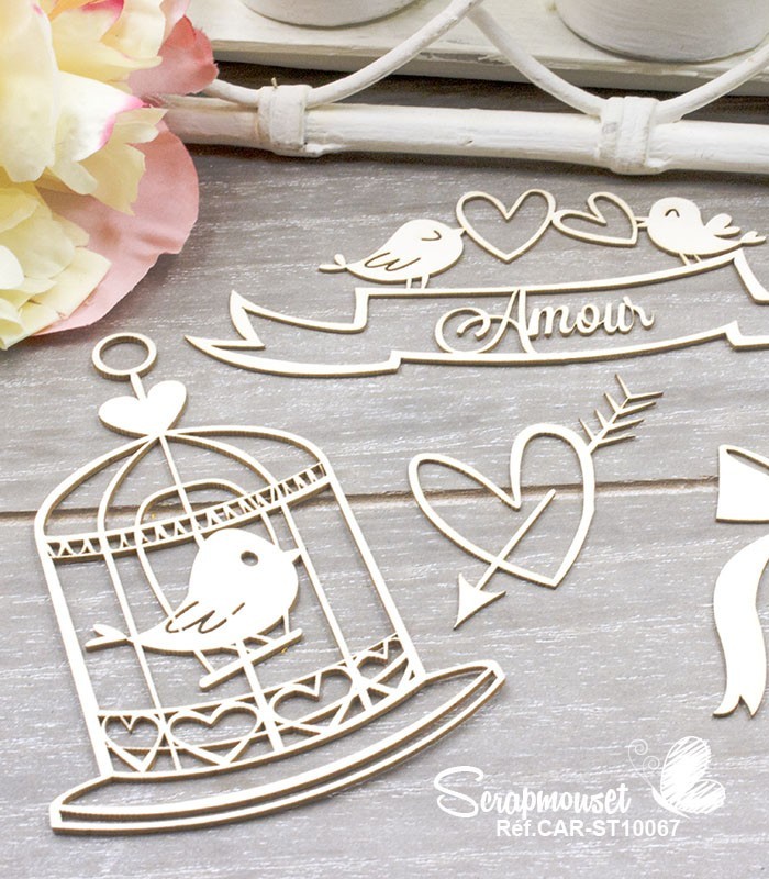 Chipboards Beautiful Day SCRAPMOUSET