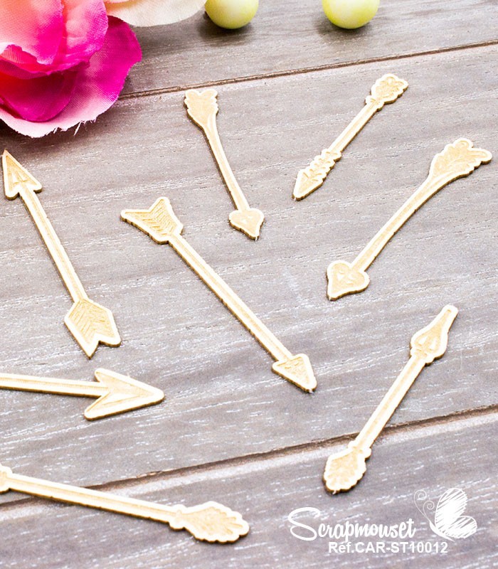 Chipboards Flèches Design SCRAPMOUSET