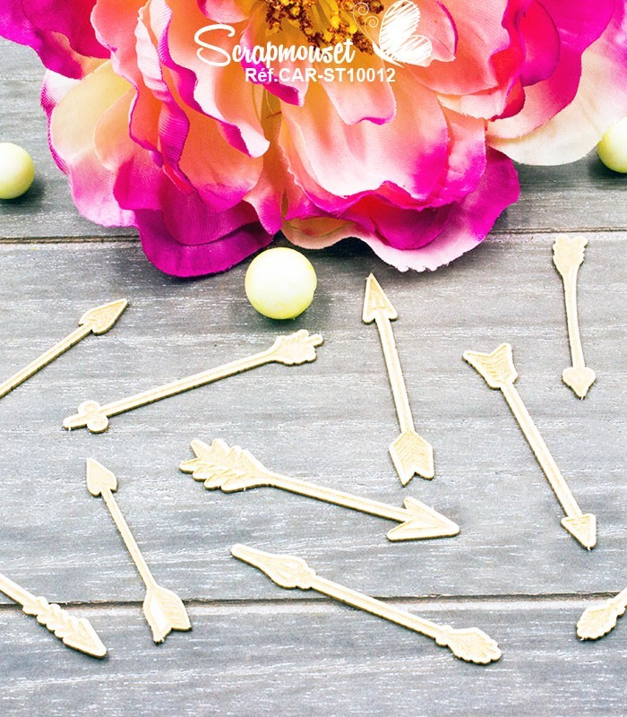 Chipboards Flèches Design SCRAPMOUSET