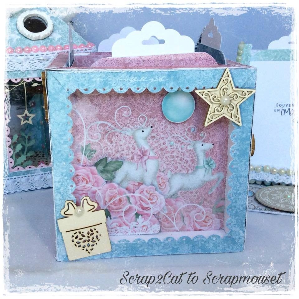 Embellissements en carton bois Petits sujets à suspendre SCRAPMOUSET