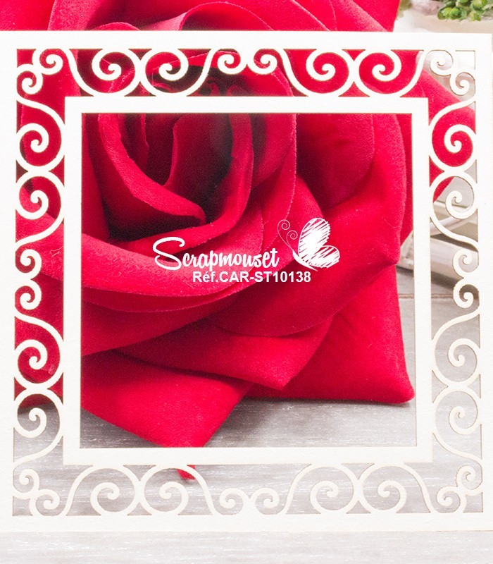 Chipboard Cadre Cécilia SCRAPMOUSET