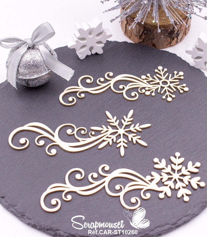 Arabesques flocons - SCRAPMOUSET