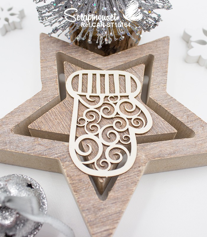 Chipboards Magie de Noël SCRAPMOUSET