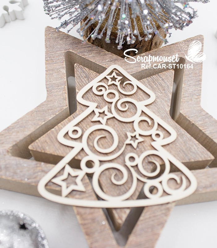 Chipboards Magie de Noël SCRAPMOUSET