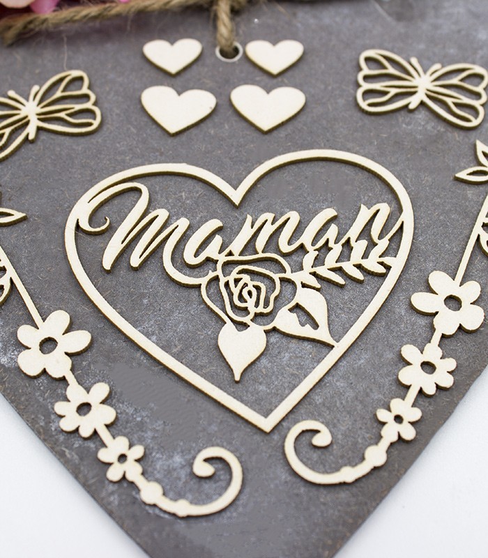 Embellissements thème Fête des mamans SCRAPMOUSET