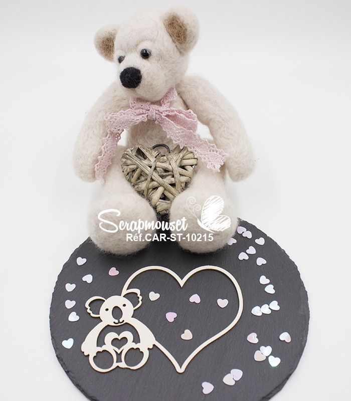 Embellissement cadre Petit Koala SCRAPMOUSET