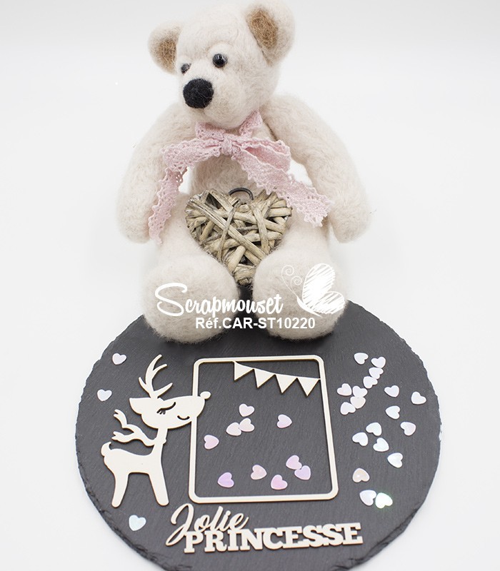 Embellissement Cadre Jolie Princesse SCRAPMOUSET
