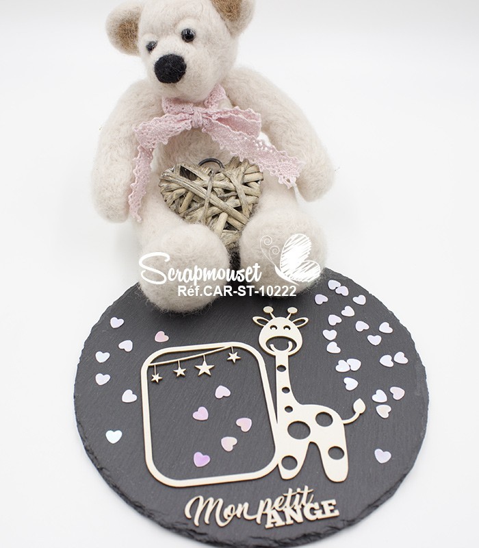 Embellissement scrap cadre Mon petit ange SCRAPMOUSET