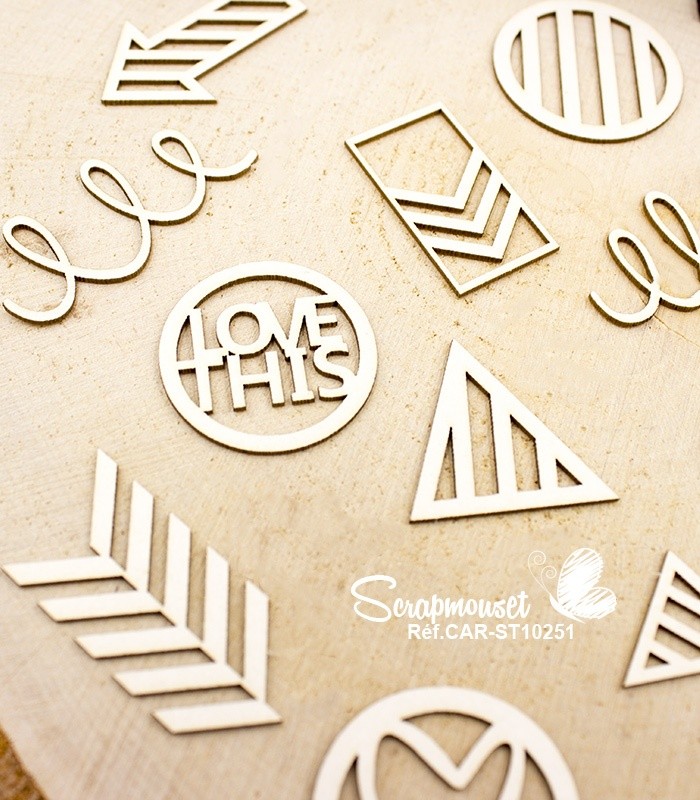 Chipboards Project life SCRAPMOUSET