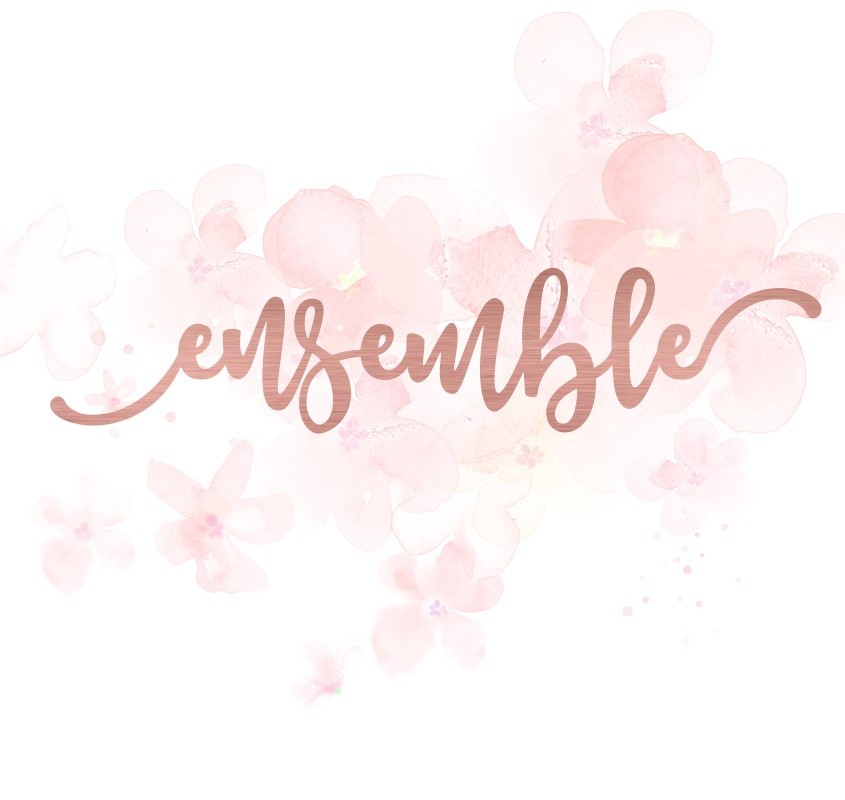 Mot ensemble en Acrylique Rose Gold 13,7 x 3 cm SCRAPMOUSET