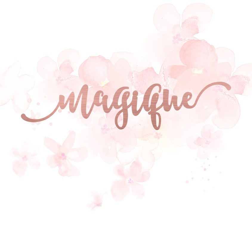 Mot magique en Acrylique Rose Gold 12,5 x 2,9 cm SCRAPMOUSET
