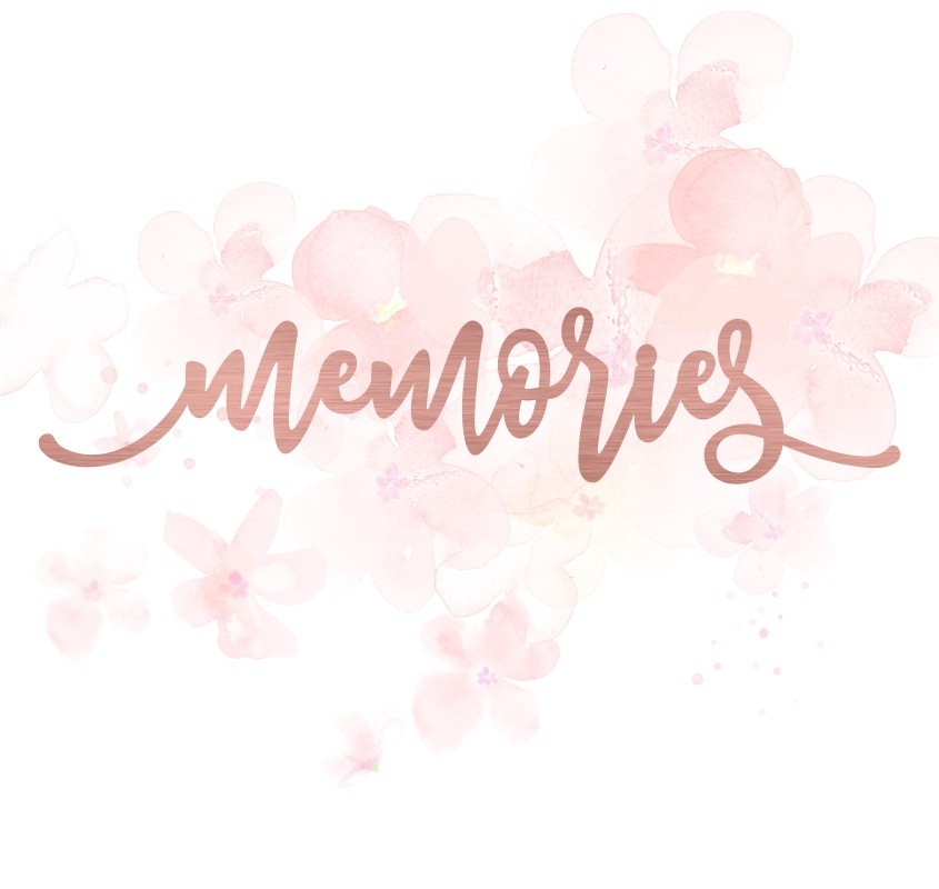 Mot memories en Acrylique Rose Gold 13,8 x 2,8 cm SCRAPMOUSET