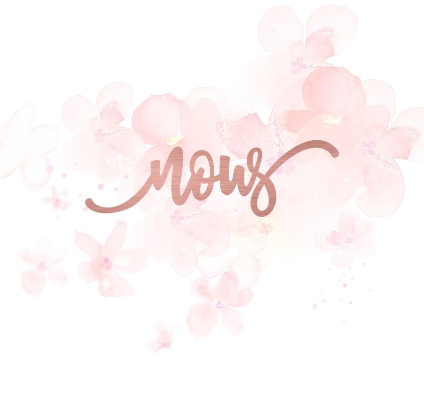 Mot nous en Acrylique Rose Gold 9 x 2,7 cm SCRAPMOUSET