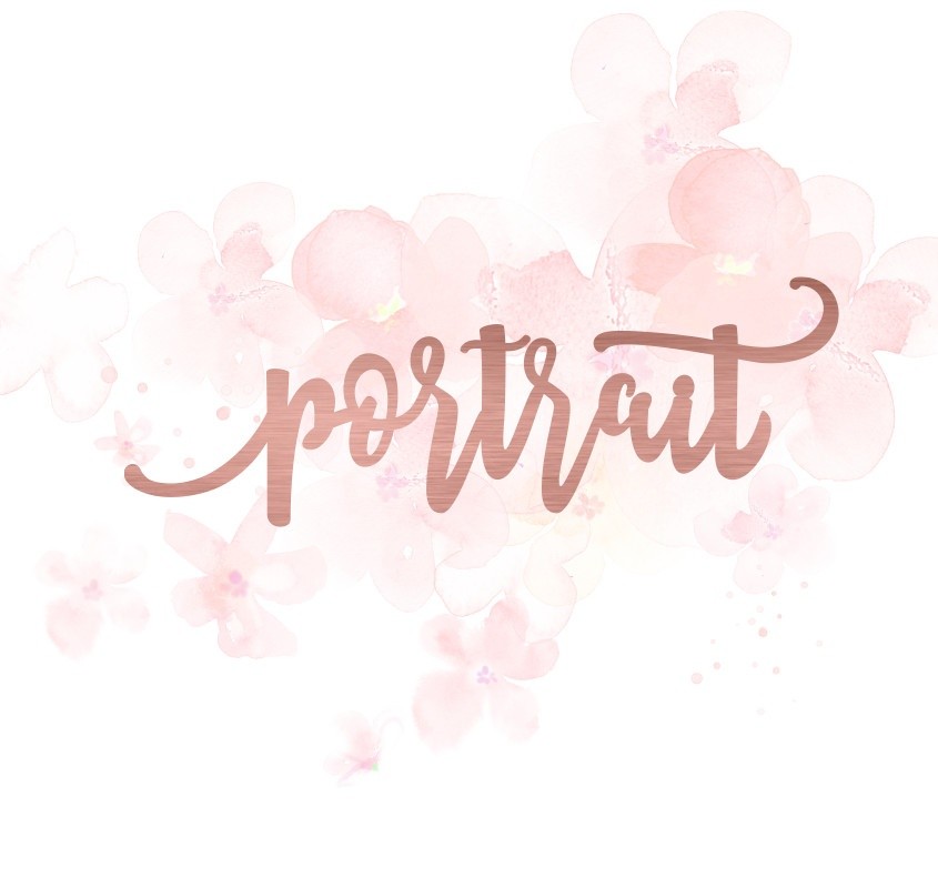 Mot portrait en Acrylique Rose Gold 11,4 x 4 cm SCRAPMOUSET