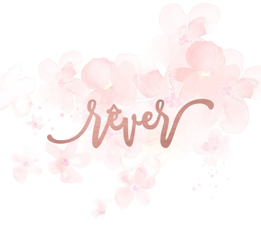 Mot rêver en Acrylique Rose Gold 9,6 x 2,8 cm  SCRAPMOUSET