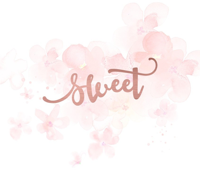 Mot sweet en Acrylique Rose Gold 8,6 x 3,6 cm SCRAPMOUSET