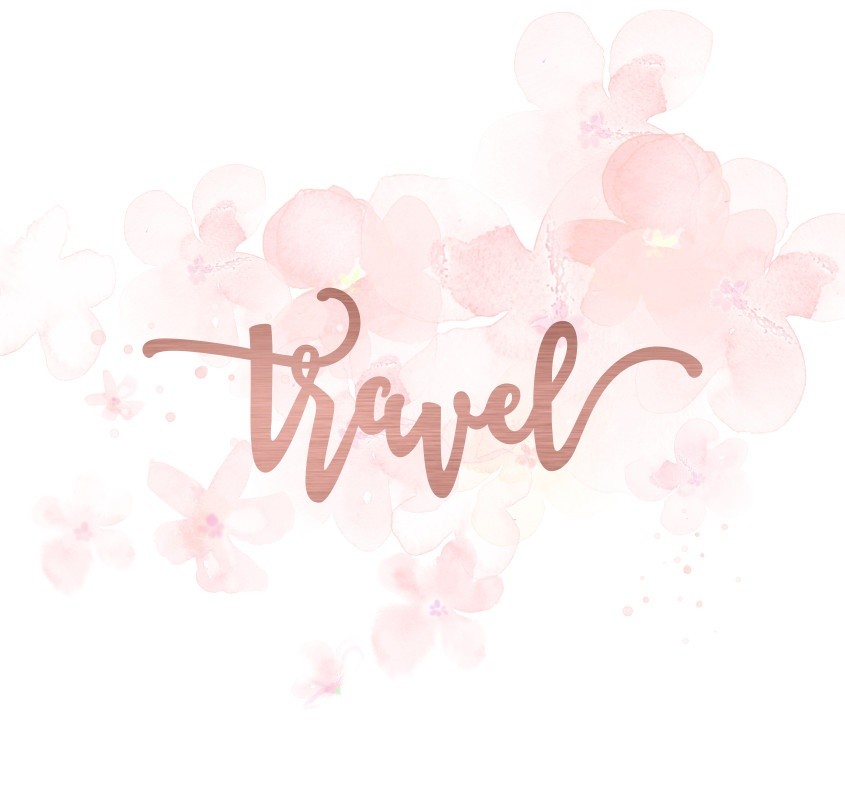 Mot travel en Acrylique Rose Gold 9,9 x 3,8 cm SCRAPMOUSET