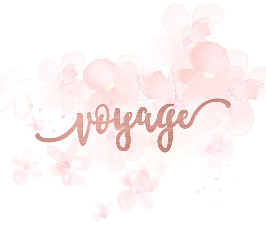 Mot voyage en Acrylique Rose Gold 11 x 3,1 cm SCRAPMOUSET