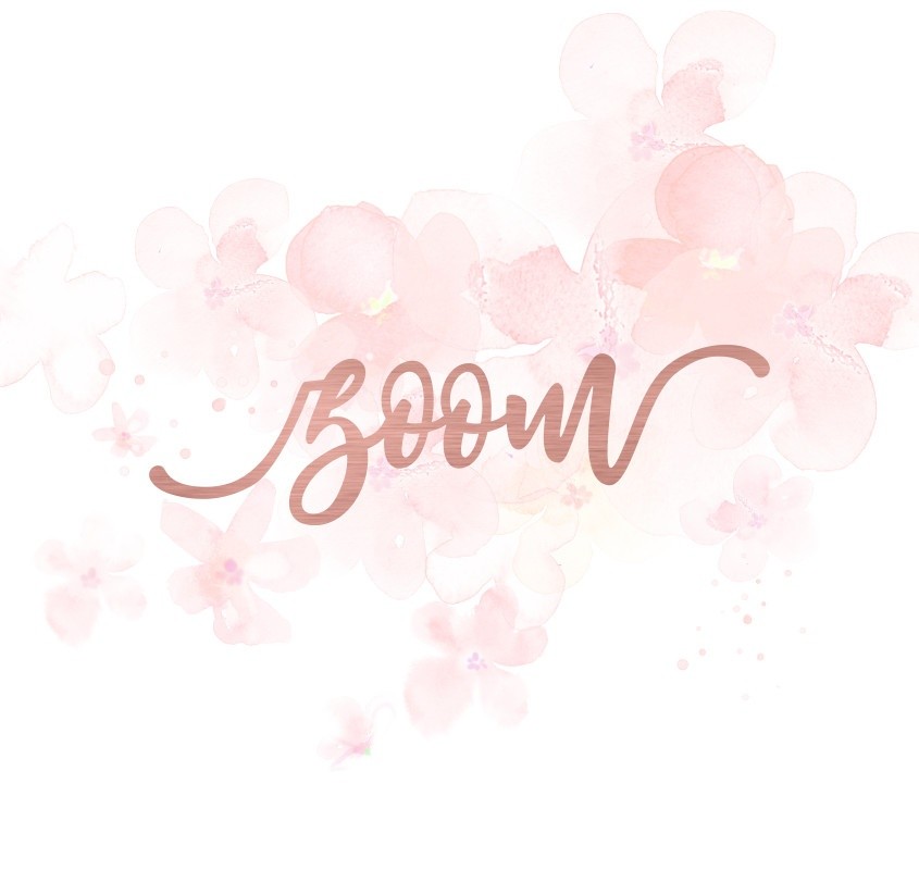 Mot zoom en Acrylique Rose Gold 10,1 x 2,9 cm SCRAPMOUSET