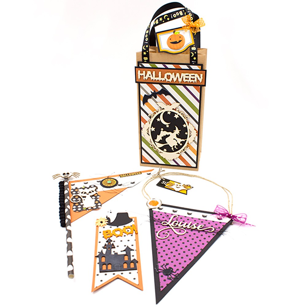 Kit scrapbooking pour enfant spécial Halloween