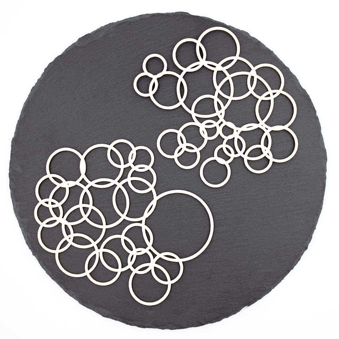 Bulles entrelacées grand modèle en carton bois SCRAPMOUSET